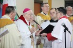 Retired Auxiliary Bishop Robert P. Maginnis celebrated Mass Oct. 24 at Don Guanella Village in Springfield, Delaware County, to commemorate the canonization of Blessed Don Louis Guanella.