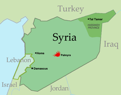 Syria-Lebanon map 2