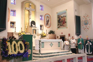 Archbishop Charles Chaput marked Mater Dolorosa Parish's centennial Sept. 18