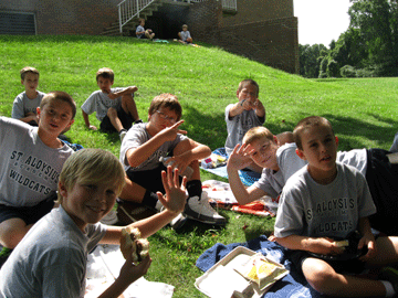 St. Aloysius school year opens with picnic