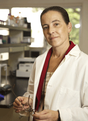Adult stem-cell researcher Theresa Deisher in her Seattle lab. (CNS)