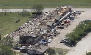 what exploded in texas