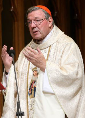 Australian Cardinal George Pell, prefect of the Vatican Secretariat for the Economy. (CNS photo/Jane Dempster, EPA)