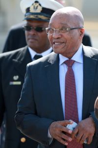 Bishops in South Africa are urging President Jacob Zuma to show ethical leadership and take some responsibility for the excessive expenditure on his private residence. Zuma is pictured in a May 8 photo. (CNS photo/Host Photo Agency/Ria Novosti pool via EPA) 