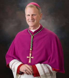 Bishop James V. Johnston of Springfield-Cape Girardeau, Mo., is seen in this undated photo. Pope Francis has named Bishop Johnston the new bishop of Kansas City-St. Joseph, Mo. (CNS photo/Scroggins, Diocese of Springfield-Cape Girardeau) 