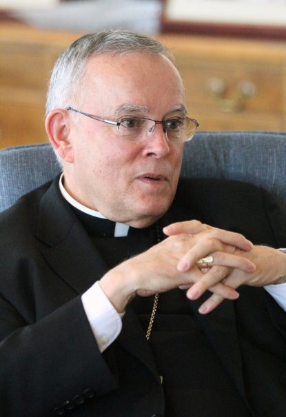 Archbishop Charles Chaput, whose name does not appear on the new archdiocesan guidelines for implementation of Pope Francis' "Amoris Laetitia," chairs a group of U.S. bishops studying implementation of the document in U.S. dioceses. (Sarah Webb)