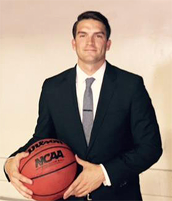 Matthew Griffin, newly named head basketball coach at Roman Catholic High School.