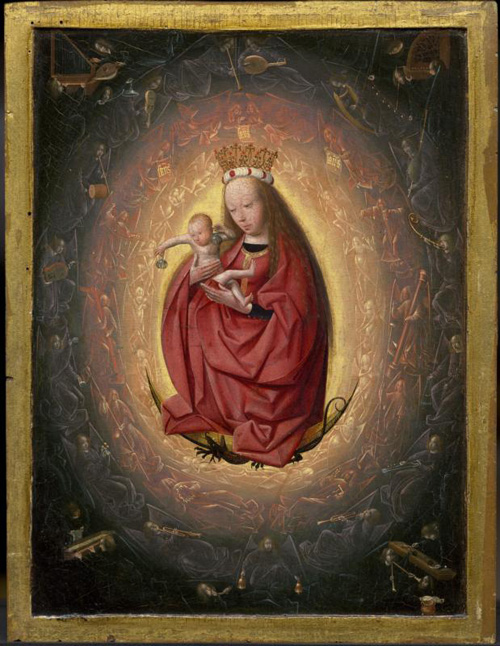 "The Glorification of the Virgin" by Geertgen tot Sint Jans is part of an exhibition now on display at the Walters Art Museum in Baltimore. (CNS photo/courtesy Museum Boijmans Van Beuningen, Rotterdam/Studio Tromp, Rotterdam) 