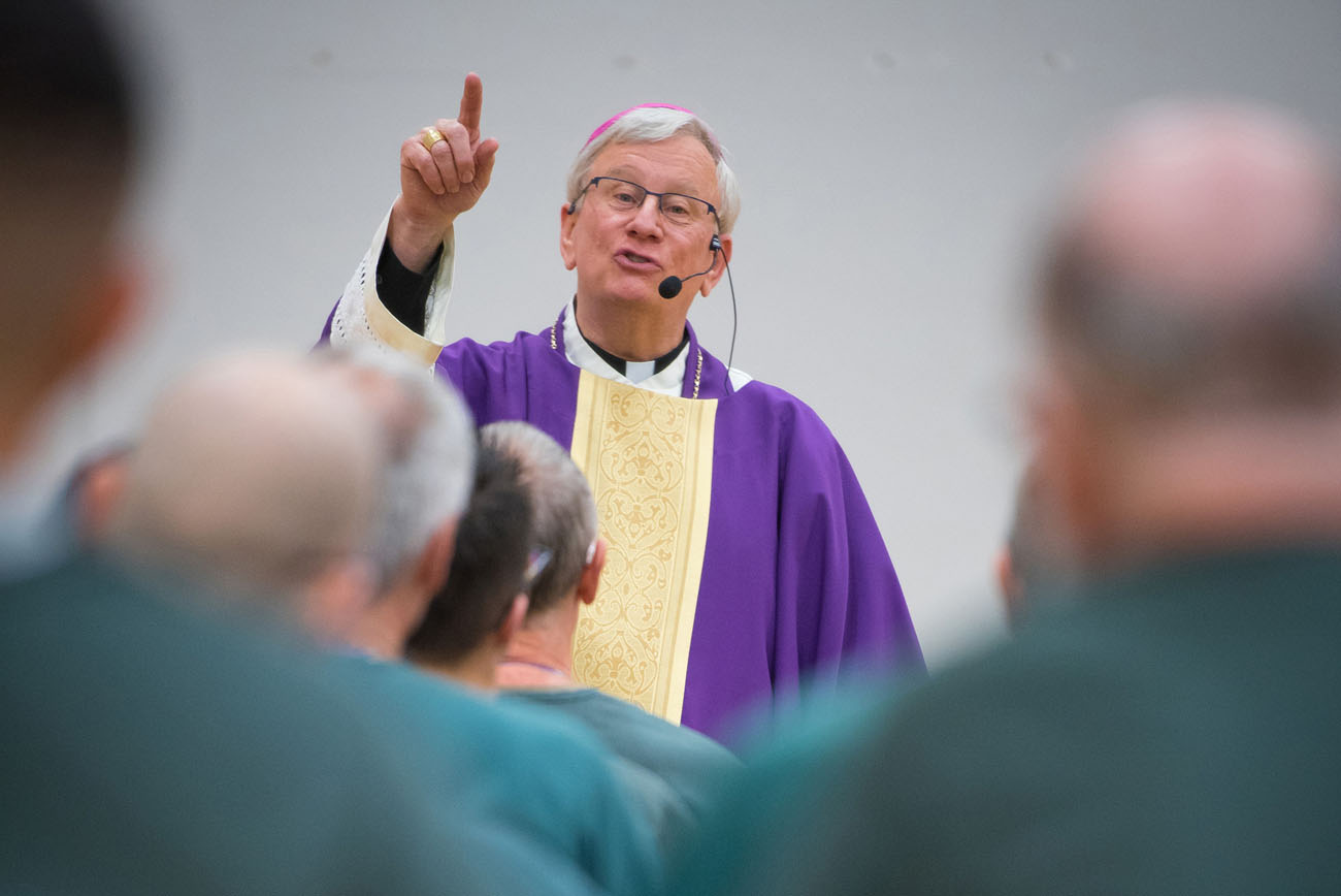 pastoral visit to inmates part of Year of Mercy outreach