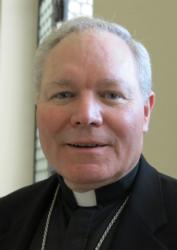 Pope Francis has named Bishop Edward J. Burns of Juneau, Alaska, to be bishop of Dallas, succeeding now-Cardinal Kevin J. Farrell, who headed the Dallas Diocese until he was named in August to be the first prefect of the new Vatican office for laity, family and life. Bishop Burns is pictured in a late June photo in Rome. (CNS photo/Carol Glatz) 