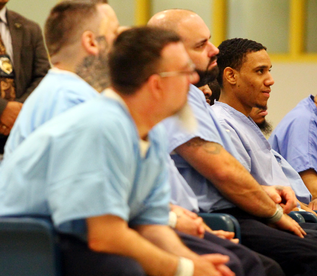 celebrates Mass at CurranFromhold Correctional Facility