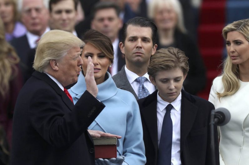 ‘We will be protected by God,’ Trump declares in inaugural address ...