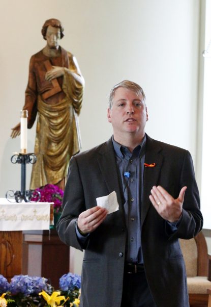 Mark Houck, founder and president of The King's Men, speaks on the role of fathers as the spiritual leader in the family.