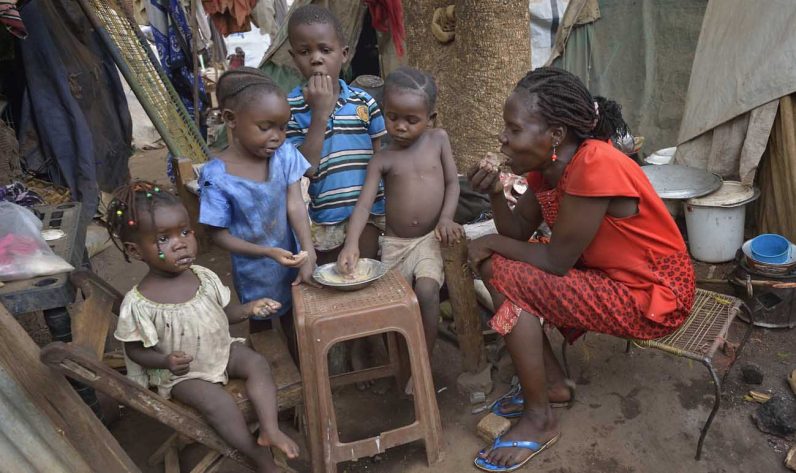 Hungry, Scared South Sudanese Stay In Cathedral Compound For Protection 