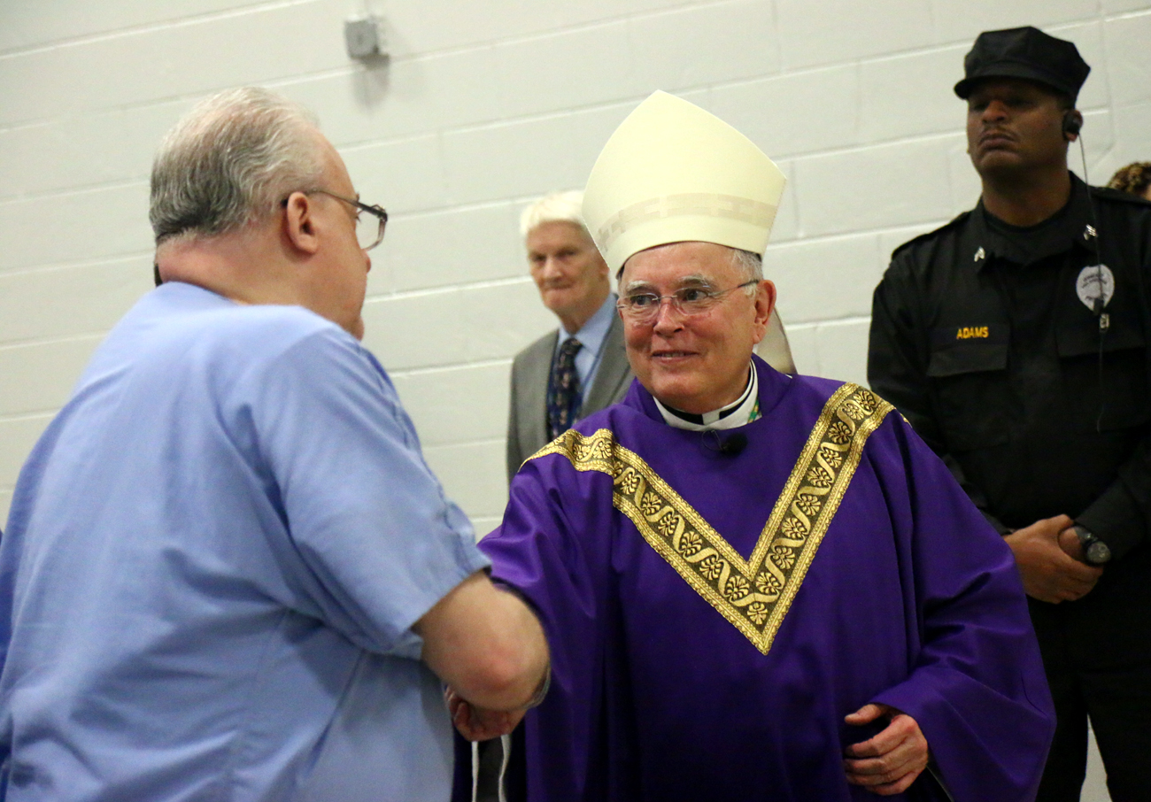 Prison inmates inspired by Archbishop Chaput’s visit – Catholic Philly