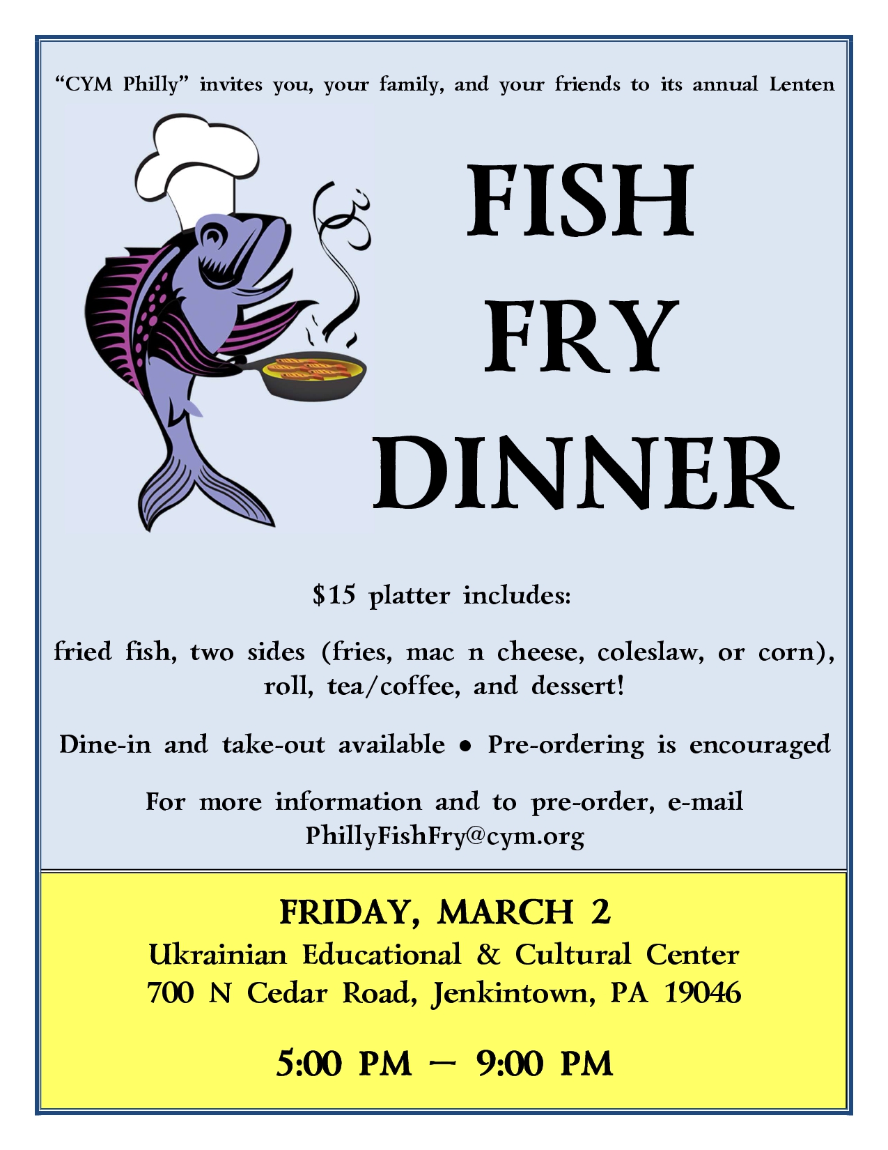 st martin of tours fish fry