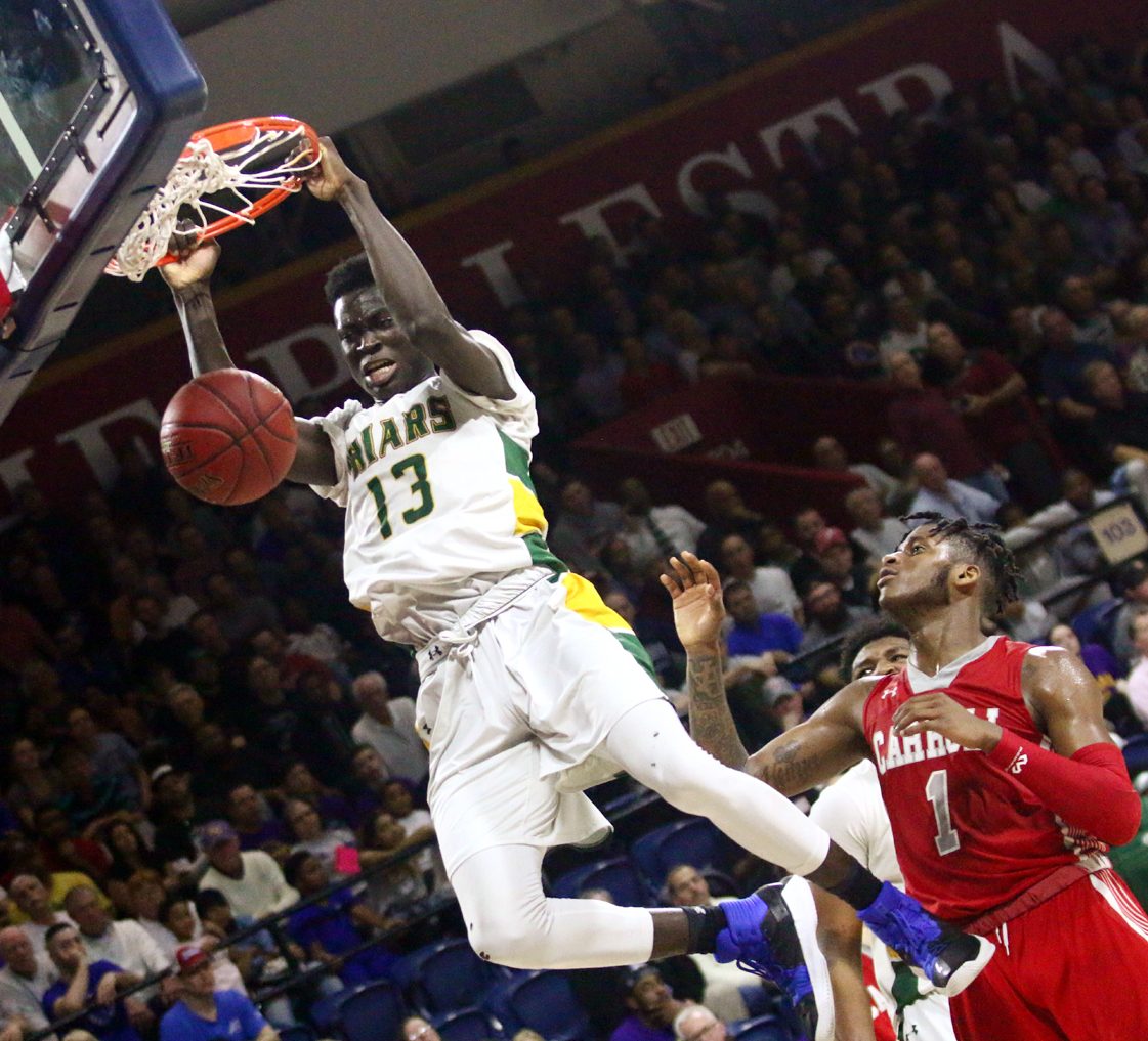 Catholic League boys' semifinals each come down to the wire ...