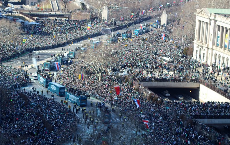 Super Bowl 2023: Remembering Philadelphia Eagles Super Bowl championship  parade 5 years ago - 6abc Philadelphia