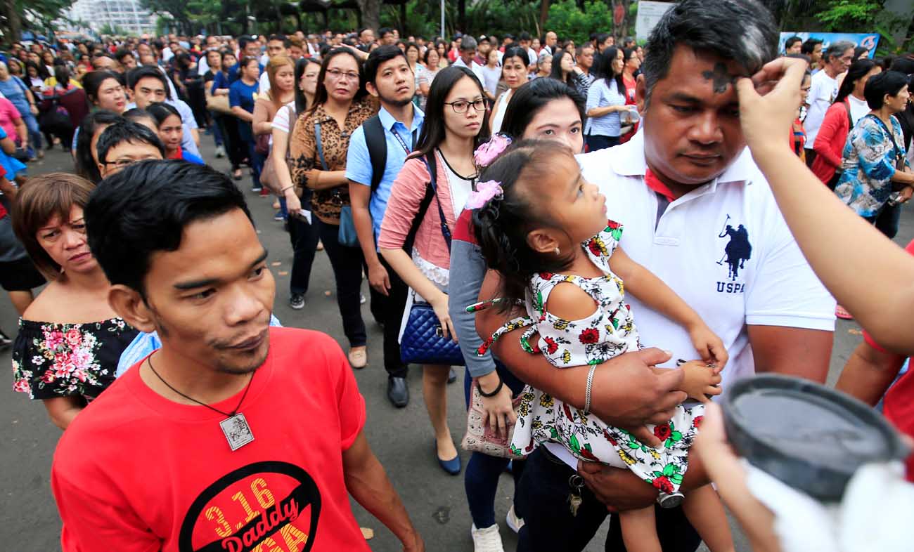 Philippine bishop orders investigation into Ash Wednesday burns ...