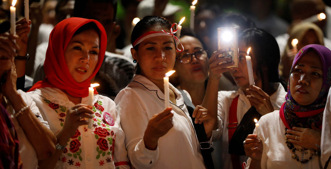 Indonesian Religious Leaders Former First Lady Form Anti Terrorism 