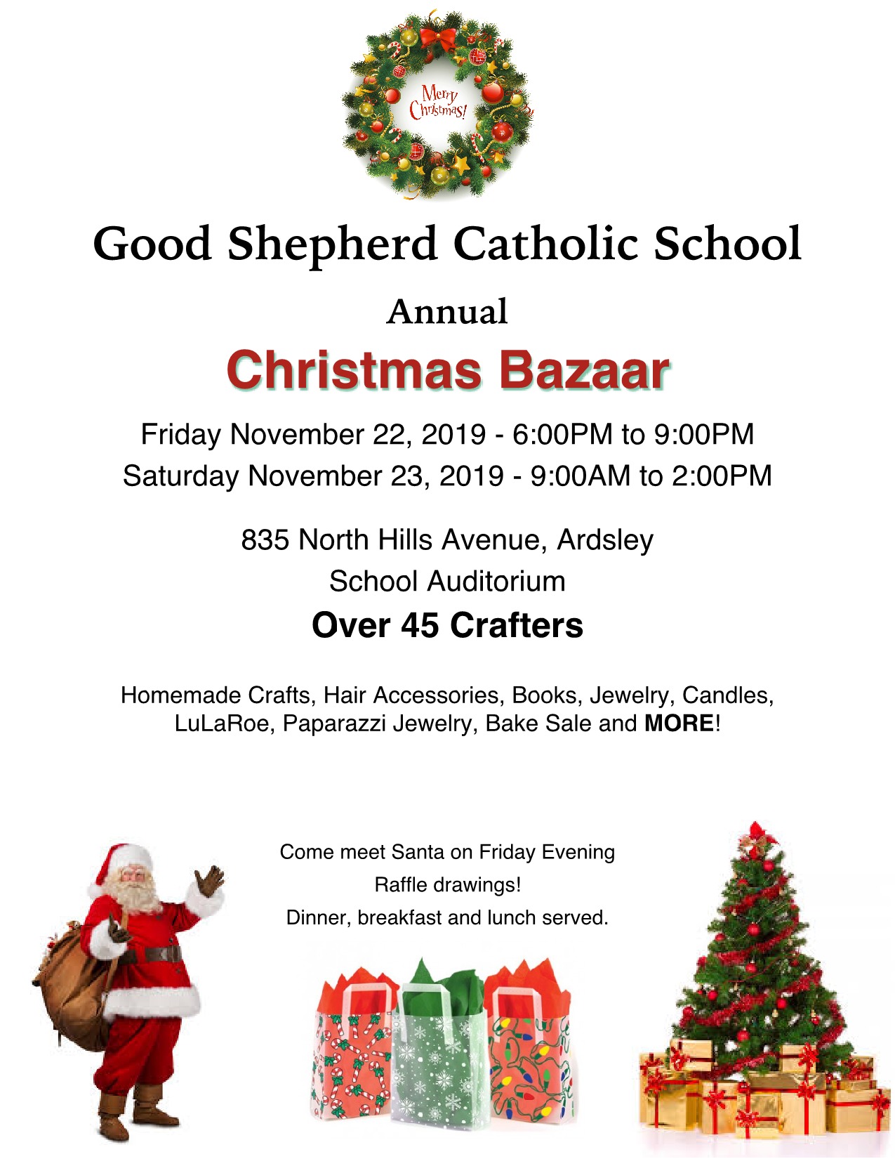 GSC Christmas Bazaar Catholic Philly