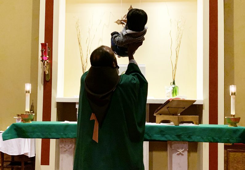 Frankford Friars Make Infants Families Feel Welcome Catholic Philly
