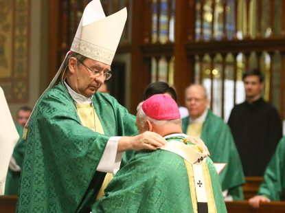 Archbishop Perez receives pallium, job description from papal nuncio ...