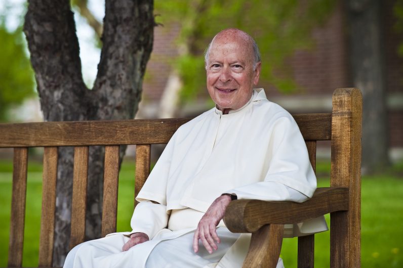Father McBride, nationally known as leader in education, catechetics
