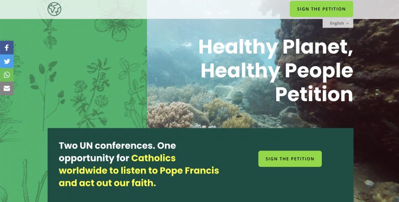 Petition launched to show Catholic support for healthy planet, people - Vimarsana News