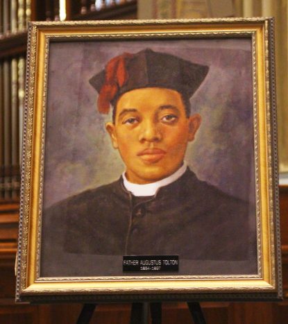 Portrait of pioneering Black priest installed in Cathedral – CatholicPhilly