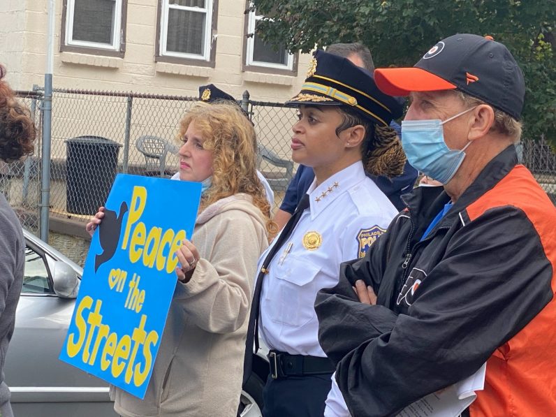 Parishioners, police reclaim city streets for peace Catholic Philly