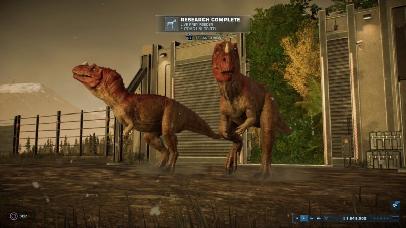 Jurassic World Evolution Lets You Build Your Own Dinosaur Theme Park