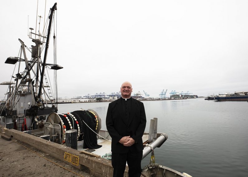 Catholic ministry to sailors also idling at Port of Los Angeles - Vimarsana News