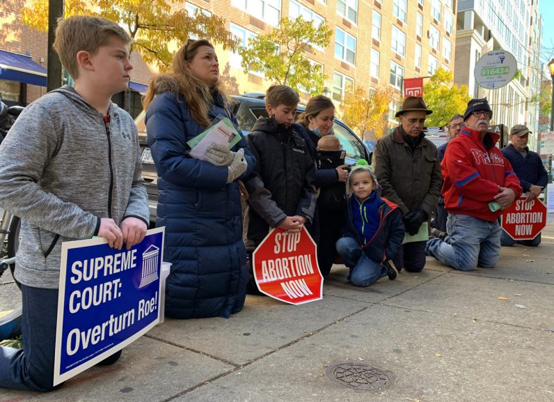 Local pro-life advocates gather to pray for Supreme Court case on abortion - Vimarsana News