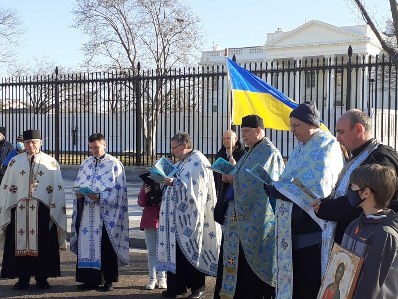 Ukrainian Catholic Clergy at White House