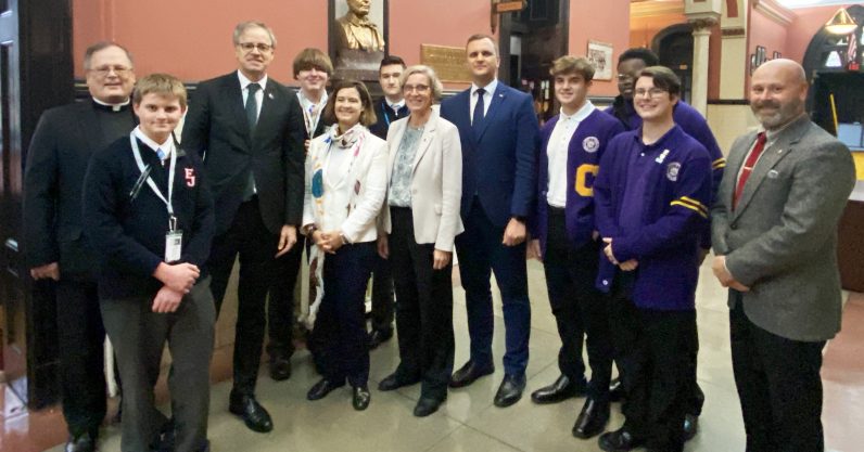 Students meet with EU diplomats to learn 'what's at stake' with democracy – Catholic Philly - Vimarsana News