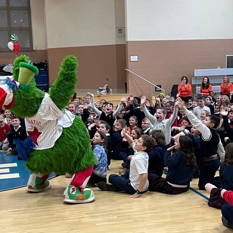 Holy Cross Students Help Feed The Hungry And Receive Visit From The ...