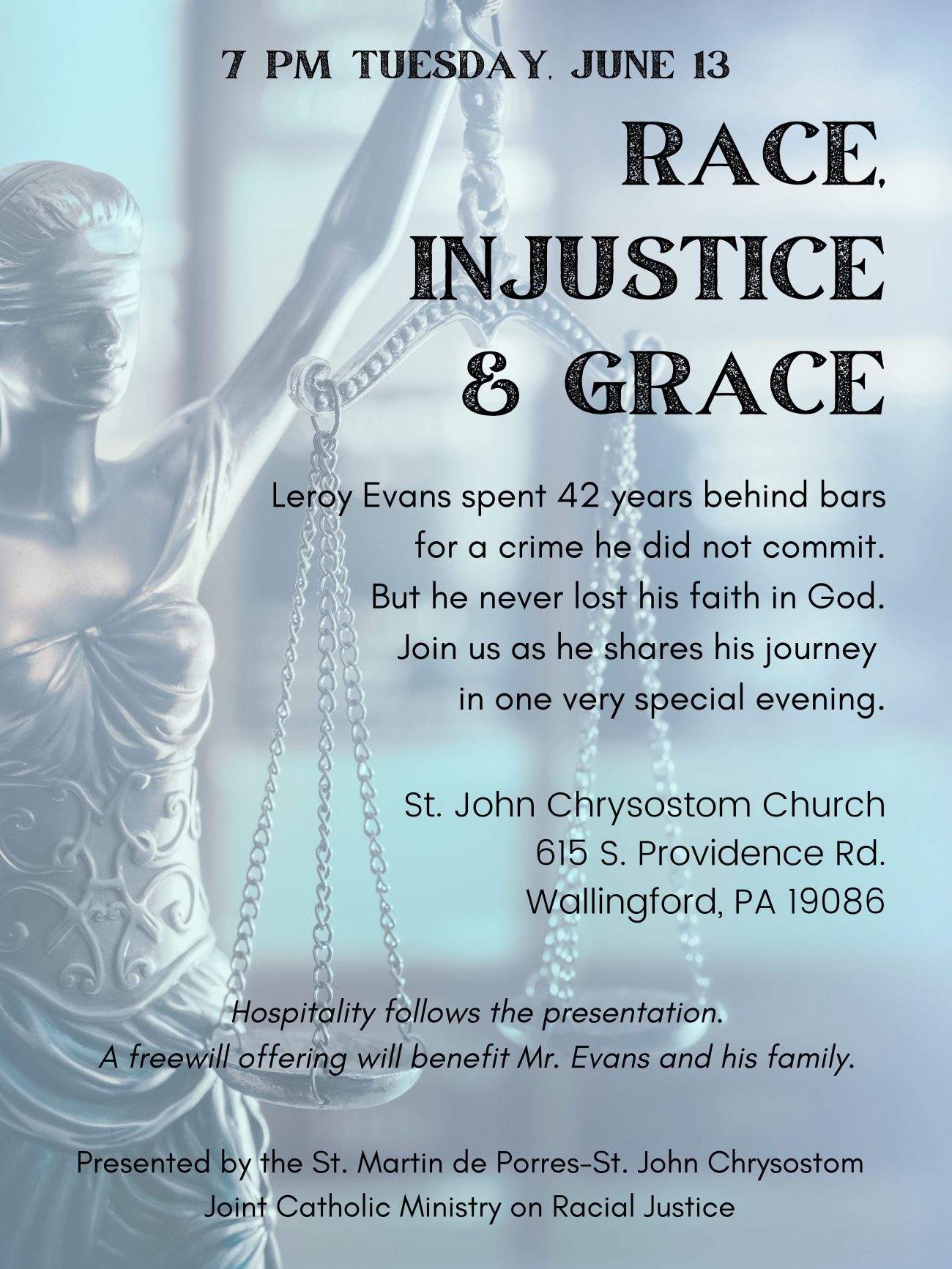 St. Martin de Porres, St. John Chrysostom to Present 'Race, Injustice ...