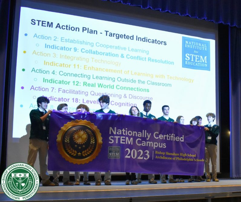 Bishop Shanahan High School Earns Prestigious STEM Certification - Vimarsana News