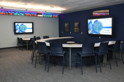 Inside the PJP Business Institute.