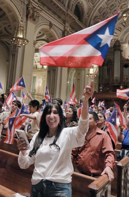 Annual Puerto Rican Mass Celebrated at Cathedral