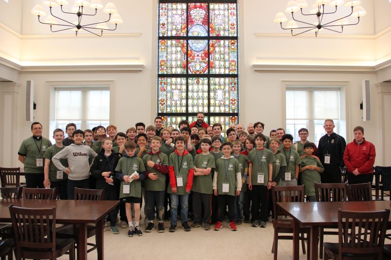 Vocation Camp Opens Doors to Seminary Life for Junior High Boys